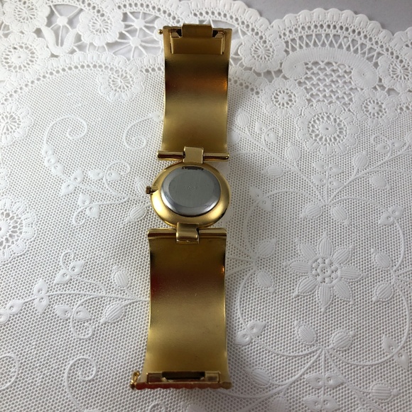 Vintage Gottex Bangle Bracelet MOP Face Watch main image 6